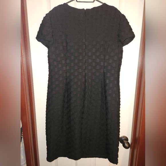 Black Bodycon Dress LONDON TIMES WOMAN - Picture 3 of 3